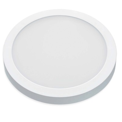 KOD. 56720 RUNDE WEISSE AUFBAU-DOWNLIGHT MIT FARBAUSWAHL LED 24W