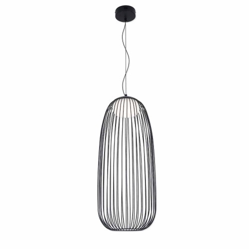 CÓD.3292 LÂMPADA LED ACRÍLICO E AÇO PINTADO DE PRETO