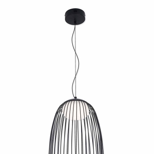CÓD.3292 LÂMPADA LED ACRÍLICO E AÇO PINTADO DE PRETO