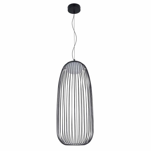 CÓD.3292 LÂMPADA LED ACRÍLICO E AÇO PINTADO DE PRETO