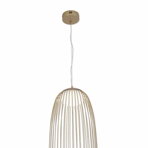 CÓD.3293 LÁMPARA LED ACRÍLICO Y ACERO PINTADO DORADO