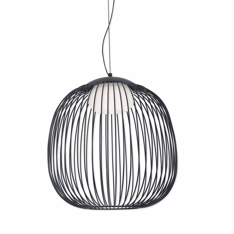 CÓD.3294 LÁMPARA LED ACRÍLICO Y ACERO PINTADO NEGRO