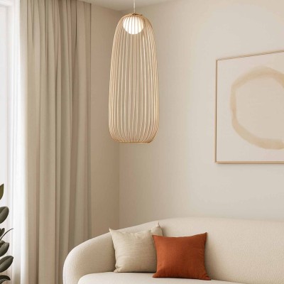 CÓD.3293 LÂMPADA LED ACRÍLICO E AÇO PINTADO DE DOURADO