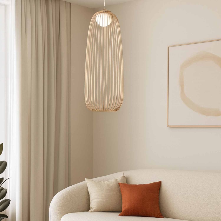 CÓD.3293 LÁMPARA LED ACRÍLICO Y ACERO PINTADO DORADO