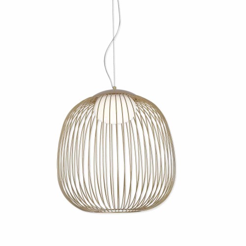 CÓD.3295 LÁMPARA LED ACRÍLICO Y ACERO PINTADO DORADO