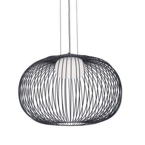 CÓD.3296 LÂMPADA LED ACRÍLICO E AÇO PINTADO DE PRETO