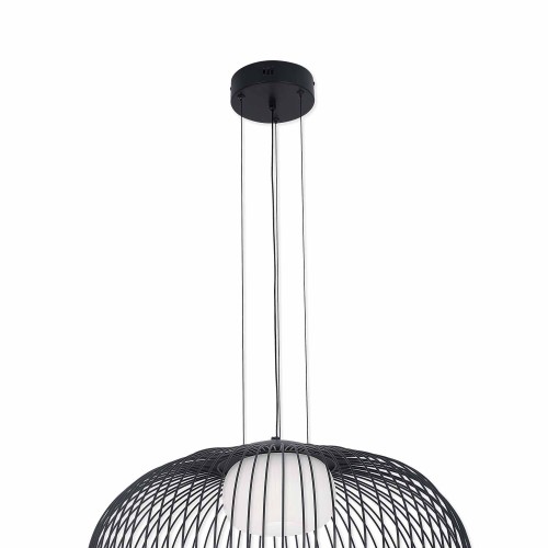 CÓD.3296 LÂMPADA LED ACRÍLICO E AÇO PINTADO DE PRETO