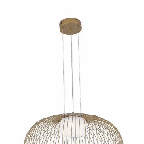 CÓD.3297 LÁMPARA LED ACRÍLICO Y ACERO PINTADO DORADO
