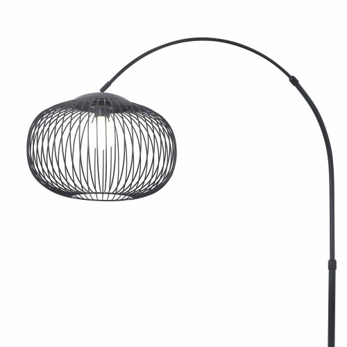 CÓD.3298 LUMINÁRIA DE PÉ LED ACRÍLICO E AÇO PINTADO DE PRETO