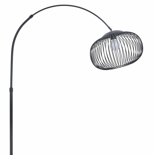 CÓD.3298 LUMINÁRIA DE PÉ LED ACRÍLICO E AÇO PINTADO DE PRETO