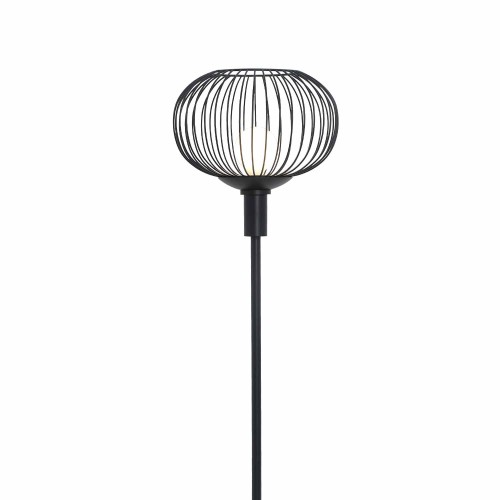 CÓD.3300 LUMINÁRIA DE PÉ LED ACRÍLICO E AÇO PINTADO DE PRETO