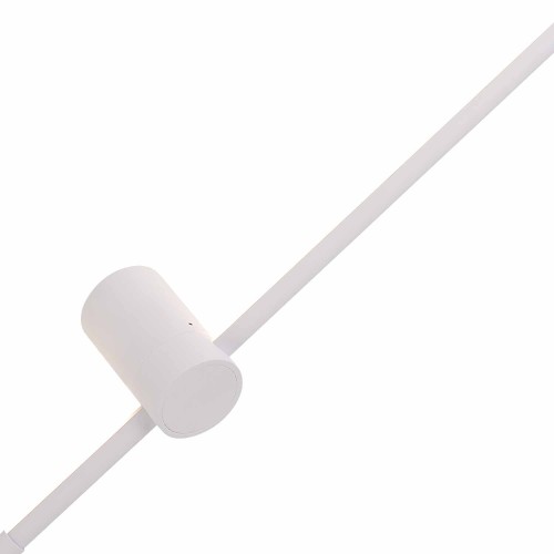 CÓD.6090 APLIQUE LED AÇO PINTADO BRANCO E DIFUSOR ACRÍLICO 60CM