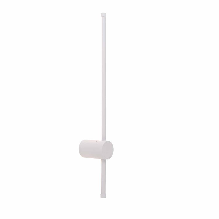 CÓD.6090 APPLIQUE LED ACIER PEINT BLANC ET DIFFUSEUR ACRYLIQUE 60CM