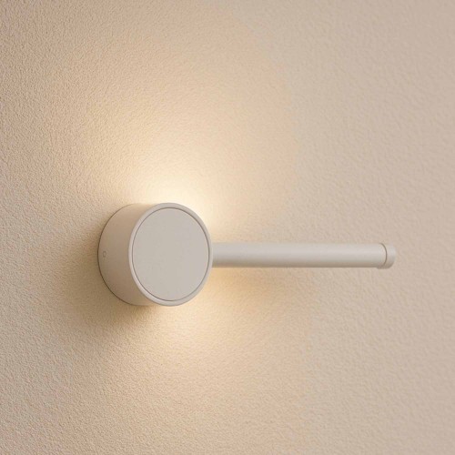 CÓD.6088 APLIQUE LED AÇO PINTADO BRANCO E DIFUSOR ACRÍLICO 40CM