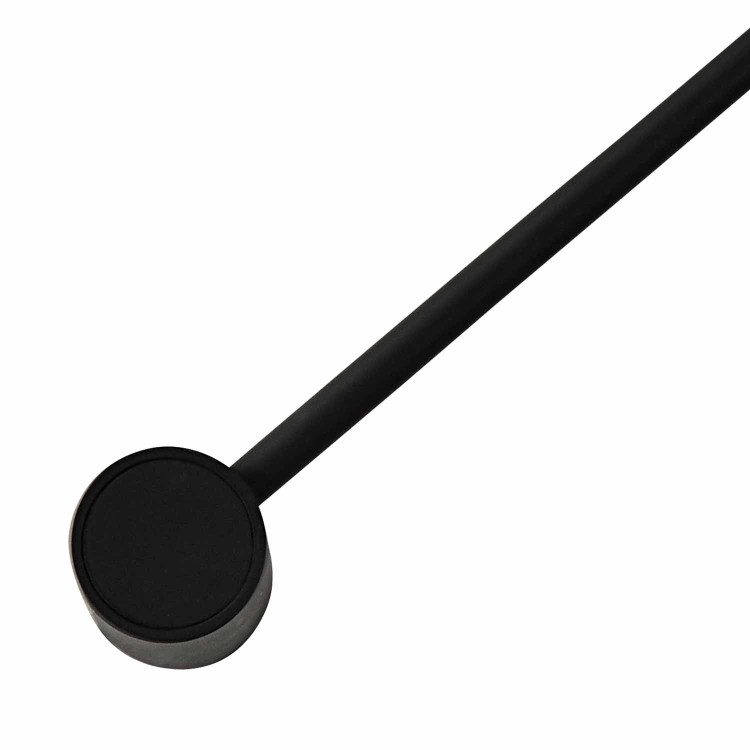 CÓD.6004 APLIQUE LED ACERO PINTADO NEGRO Y DIFUSOR ACRÍLICO 40CM