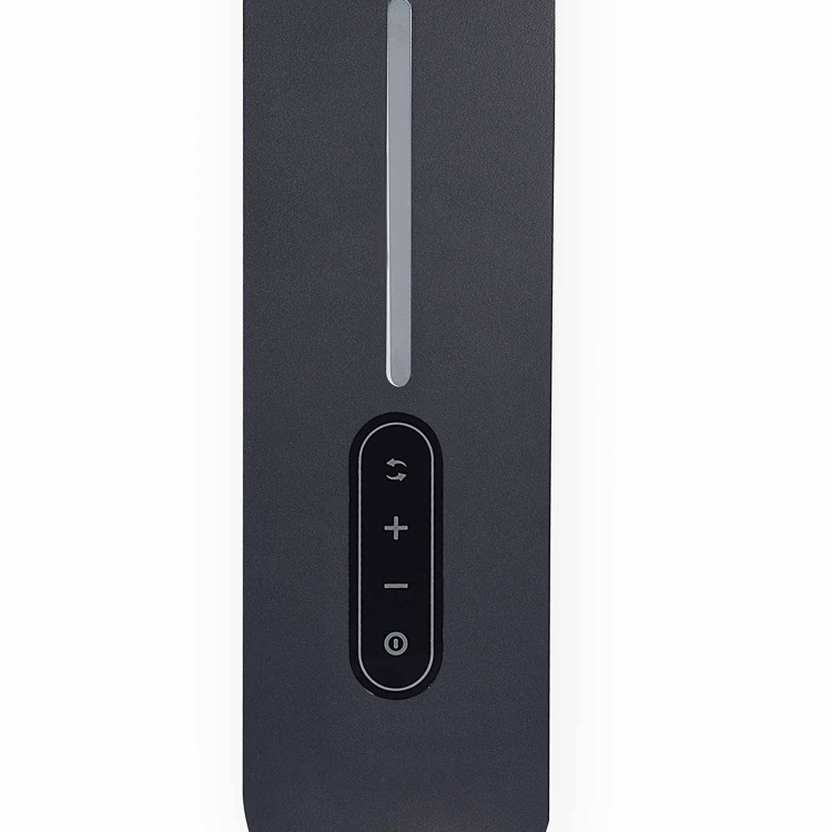 CÓD.6020 APLIQUE LED TÁTIL AÇO PINTADO PRETO 30CM