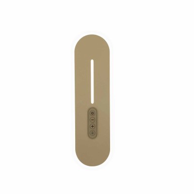 CÓD.6104 APLIQUE LED TÁTIL AÇO PINTADO DOURADO 30CM 2