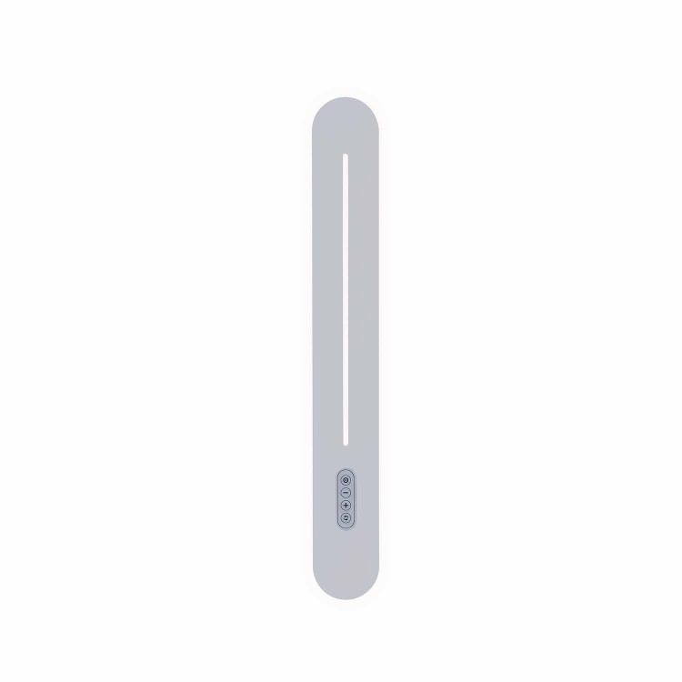 CÓD.6019 APLIQUE LED TÁCTIL ACERO PINTADO BLANCO 60CM