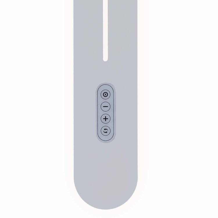 CÓD.6099 APLIQUE LED TÁCTIL ACERO PINTADO BLANCO 80CM