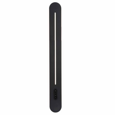 CÓD.6100 APLIQUE LED TÁCTIL ACERO PINTADO NEGRO 80CM 2