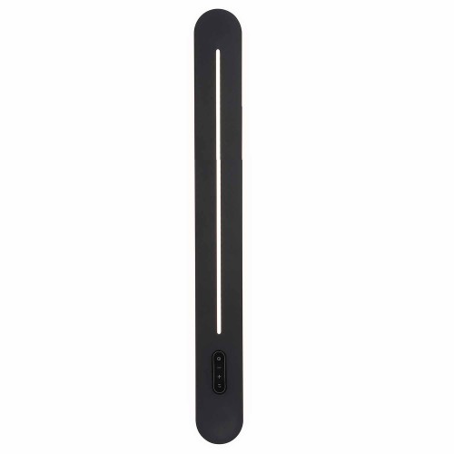 CÓD.6100 APLIQUE LED TÁTIL AÇO PINTADO PRETO 80CM