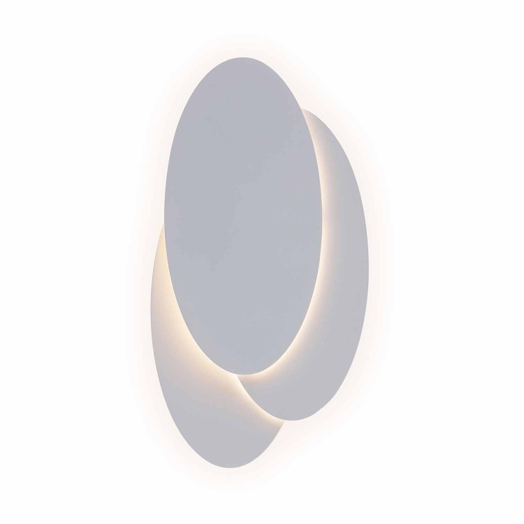 CÓD.6107 APLIQUE LED DECORATIVO AÇO PINTADO BRANCO