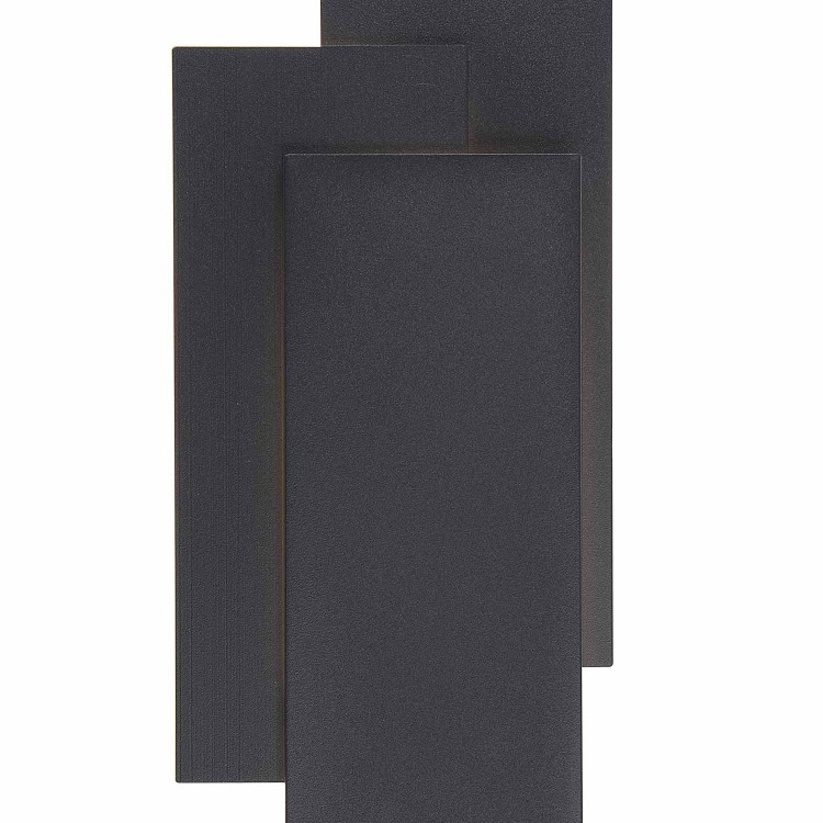 CÓD.6021 APLIQUE LED DECORATIVO AÇO PINTADO PRETO
