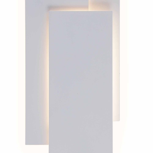 CÓD.6105 APLIQUE LED DECORATIVO AÇO PINTADO BRANCO