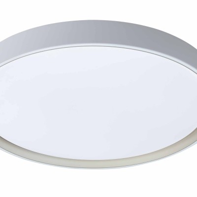 COD.9043 PLAFÓN LED REDONDO 68W REGULABLE Ø59CM BLANCO Y DORADO 2