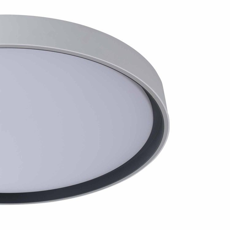 CÓD.9042 PLAFONNIER LED ROND 106W DIMMABLE Ø78CM BLANC ET NOIR