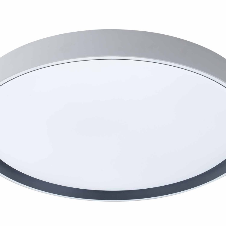 CÓD.9042 PLAFÓN LED REDONDO 106W REGULABLE Ø78CM BLANCO Y NEGRO