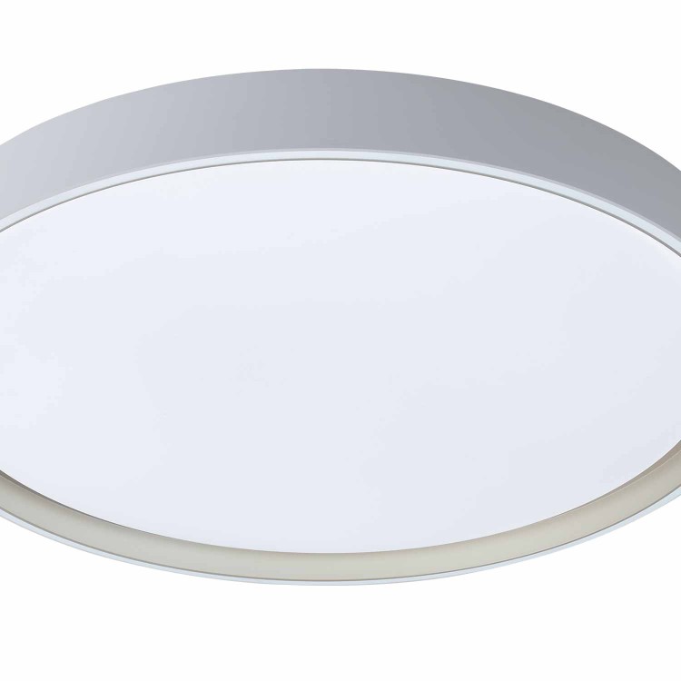 CÓD.9044 PLAFÓN LED REDONDO 106W REGULABLE Ø78CM BLANCO Y DORADO