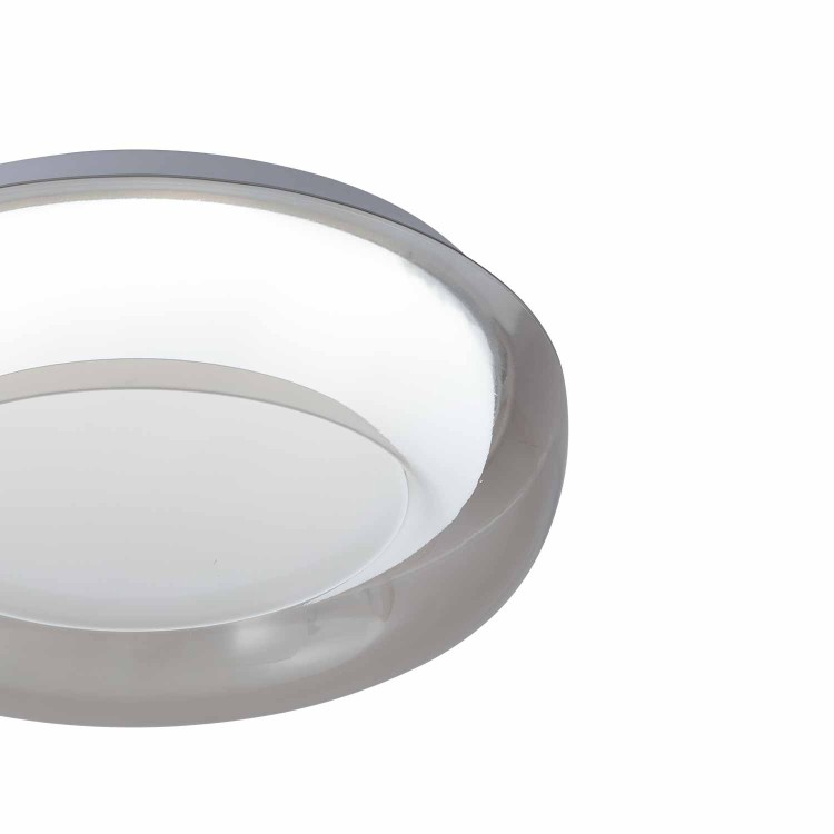 CÓD.9045 PLAFONNIER LED ROND 20W RÉGLABLE Ø30CM BLANC ET FUMÉ