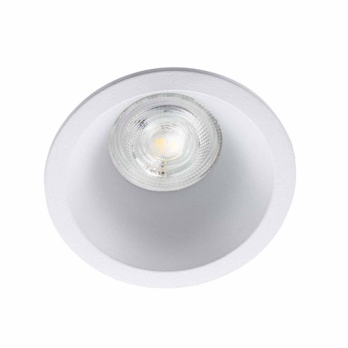 COD.35150 OJO DE BUEY ALUMINIO ARENA BLANCA GU10-DICROICA