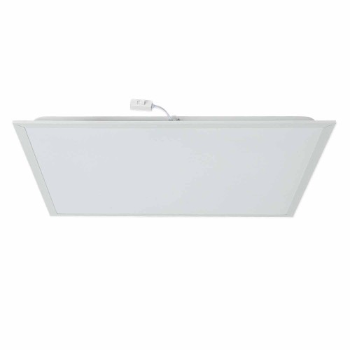 COD. 55610 PLAFONIERA LED SOSPESA IN ALLUMINIO BIANCO 59,5 X 59,5 CM COD. 55610 PLAFONIERA LED SOSPESA IN ALLUMINIO BIANCO 59,5 X 59,5 CM