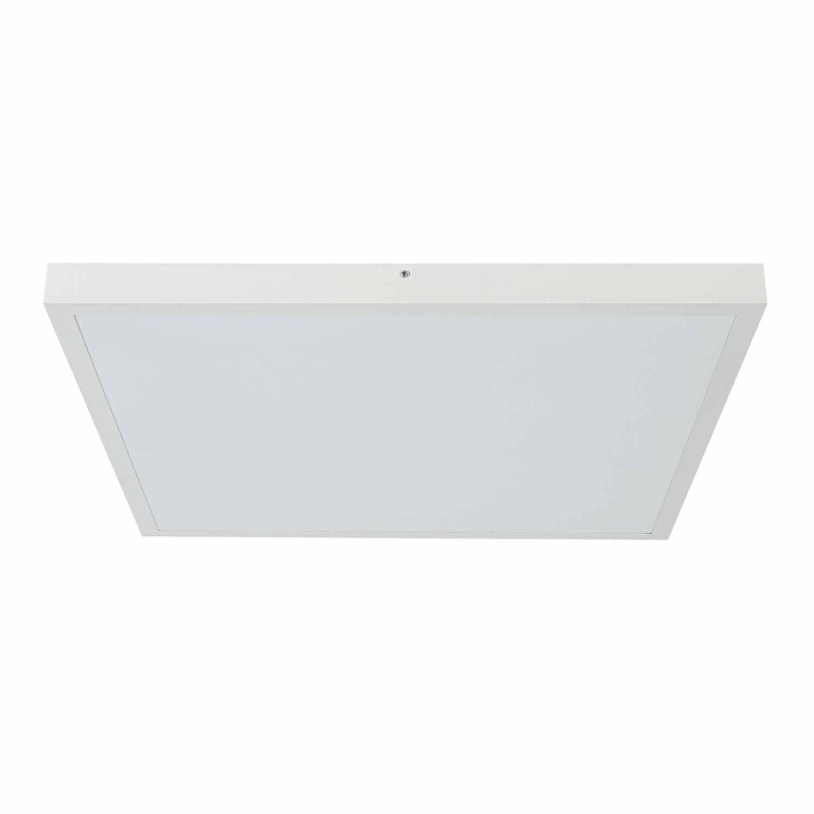 CÓD. 55650 PLAFÓN LED SUSPENSIÓN ALUMINIO BLANCO 60 X 60 CM