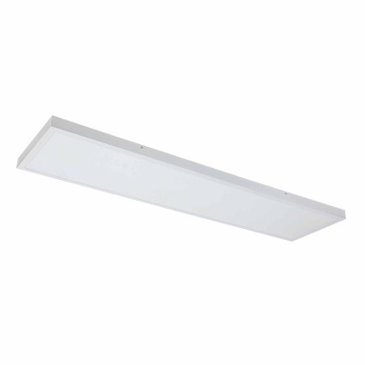 CODE 55670 PLAFONNIER LED SUSPENDU EN ALUMINIUM BLANC 30 X 120 CM
