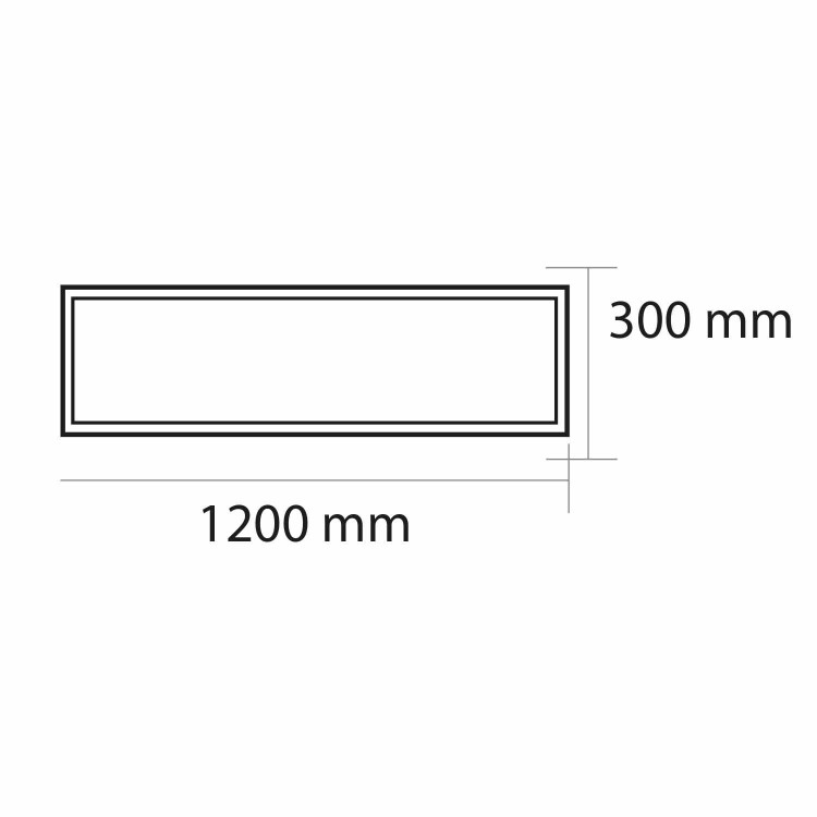 COD. 55670 PLAFONIERA LED SOSPESA IN ALLUMINIO BIANCO 30 X 120 CM