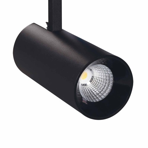 CÓD.52070 FOCO CARRIL TRIFÁSICO LED COB 10W COLOR NEGRO CÓD.52070 FOCO CARRIL TRIFÁSICO LED COB 10W COLOR NEGRO