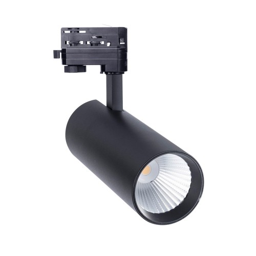 CÓD.52110 FOCO DE TRILHO TRIFÁSICO LED COB 30W COR PRETA CÓD.52110 FOCO DE TRILHO TRIFÁSICO LED COB 30W COR PRETA