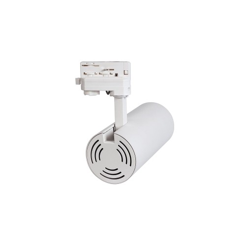 CODE 52060 DREIPHASIGE SCHIENENLEUCHTE LED COB 10W FARBE WEISS CODE 52060 DREIPHASIGE SCHIENENLEUCHTE LED COB 10W FARBE WEISS