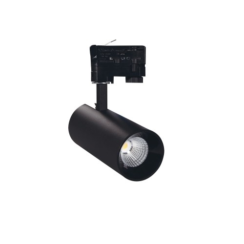 CÓD.52070 FOCO DE TRILHO TRIFÁSICO LED COB 10W COR PRETA CÓD.52070 FOCO DE TRILHO TRIFÁSICO LED COB 10W COR PRETA