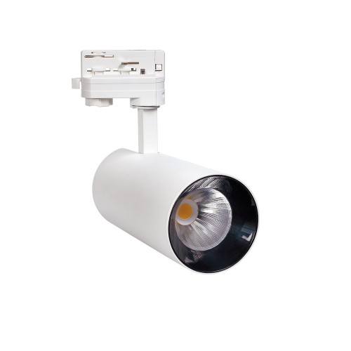 CÓD.52080 FOCO DE TRILHO TRIFÁSICO LED COB 20W COR BRANCA CÓD.52080 FOCO DE TRILHO TRIFÁSICO LED COB 20W COR BRANCA