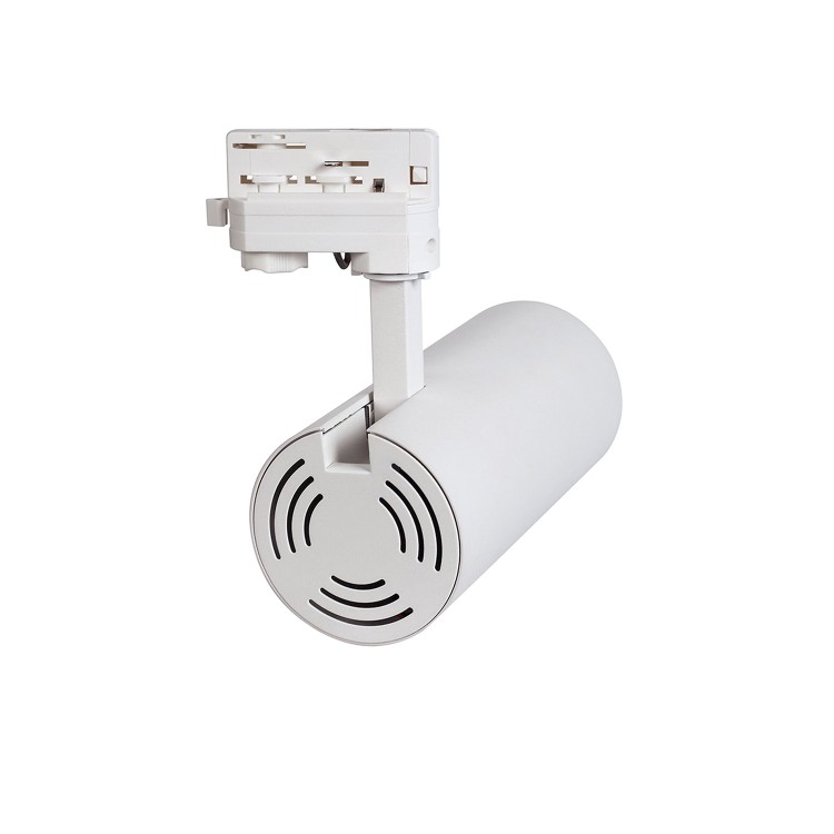 CÓD.52080 FOCO DE TRILHO TRIFÁSICO LED COB 20W COR BRANCA