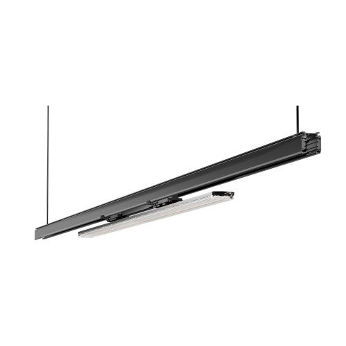 RÉF. 57000 PROJECTEUR SUR RAIL AVEC SÉLECTION DE PUISSANCE 60CM DIRECTIONNEL NOIR LED SMD