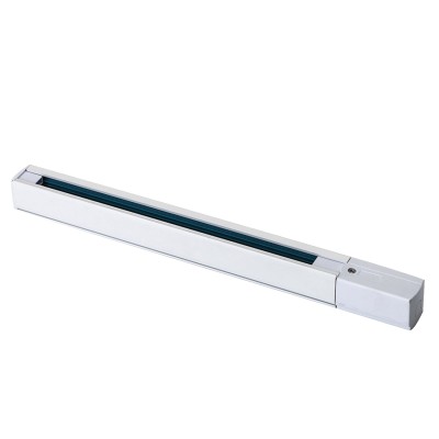 CÓD.52170 RIEL DE ALUMINIO PARA CARRIL TRIFÁSICO COLOR BLANCO 2M