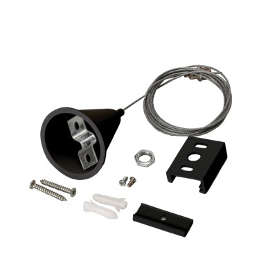 CODE 52300 BEFESTIGUNGSSYSTEM FÜR SCHIENE FARBE SCHWARZ