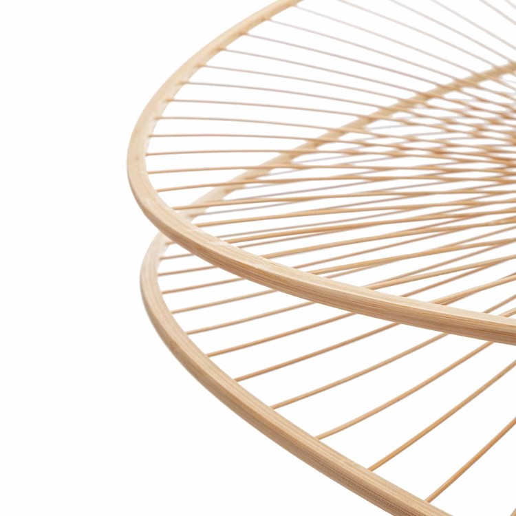 COD. 9055 LAMPADARIO 1L LEGNO E ACCIAIO VERNICIATO BIANCO Ø80CM