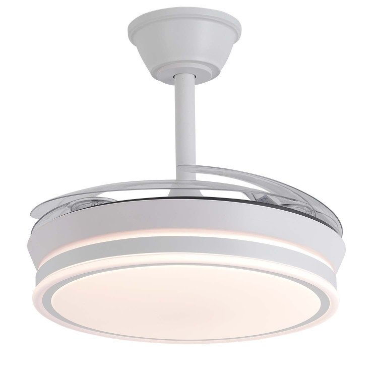 RÉF. 7070 VENTILATEUR DE PLAFOND LED DC BLANC 91,5 CM