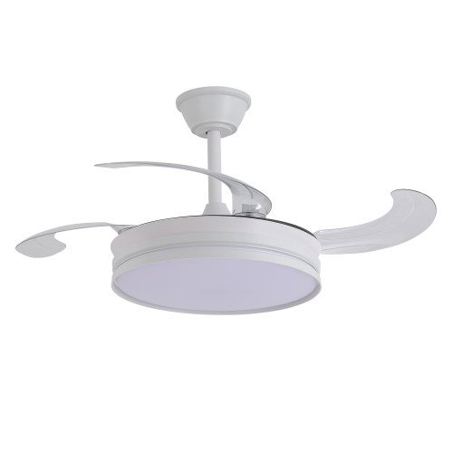 CÓD. 7072 VENTILADOR DE TECHO LED DC BLANCO 91,5 CM